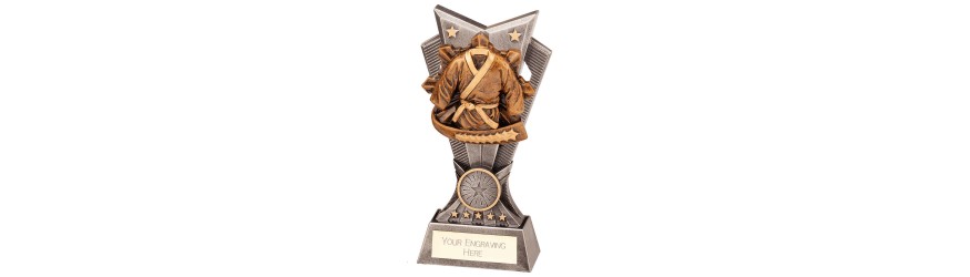 SPECTRE MARTIAL ARTS TROPHY - 3 SIZES - 15CM - 20CM SPECTRE MARTIAL ARTS TROPHY - 3 SIZES - 15CM - 20CM
